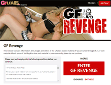 Tablet Screenshot of gfrevenge.com